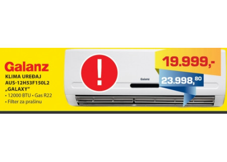 Galanz klima uređaj za 23998,80 u Metrou