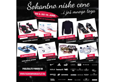 Fashion Park Outlet Inđija nedelja niskih cena