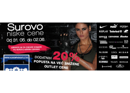 Surovo niske cene u Fashion Outlet-u Inđija