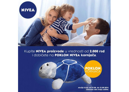 Nivea poklanja kornjaču u Lilly prodavnicama!