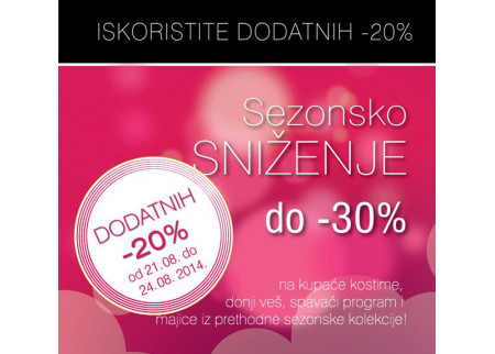 Dodatnih -20% u Lisci!