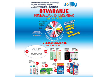 Lilly - Svečano otvaranje nove radnje!