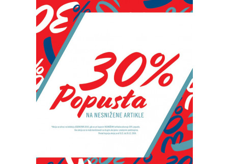 Popust u prodavnici Aldo!