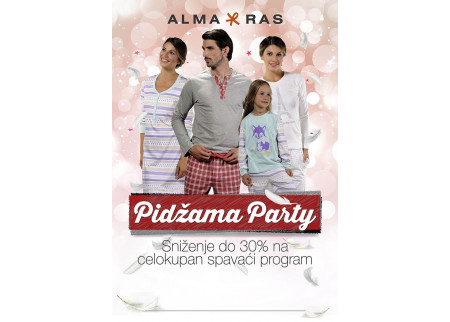 Pidžama party u Alma Ras butiku