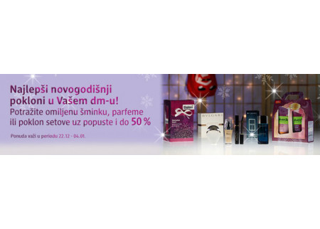 Najlepši novogodišnji pokloni u Vašem DM-u!