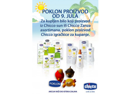 Poklon akcija Chicco sun i Chicco Zanza!