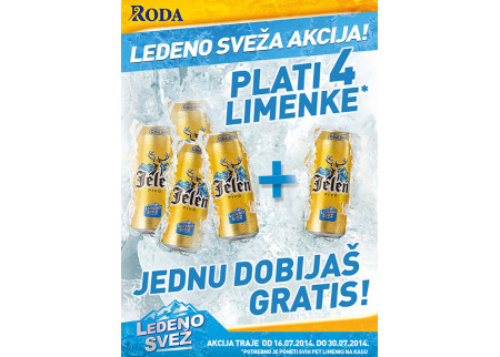 Ledeno sveža akcija u Rodi!