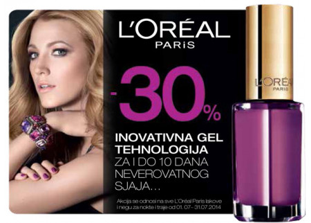 L'Oreal inovativna gel tehnologija