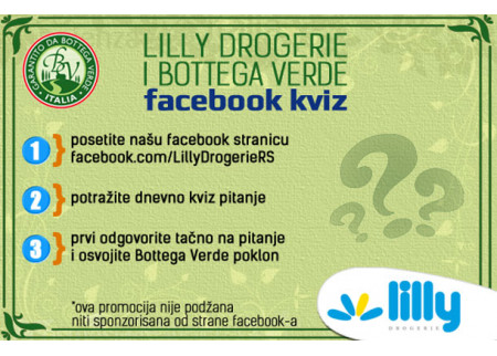 Bottega Verde facebook kviz!