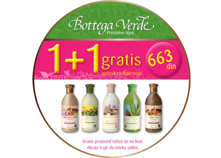 Bottega Verde akcija!