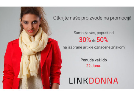 Popust u prodavnici Link Donna u Big Shopping Centru