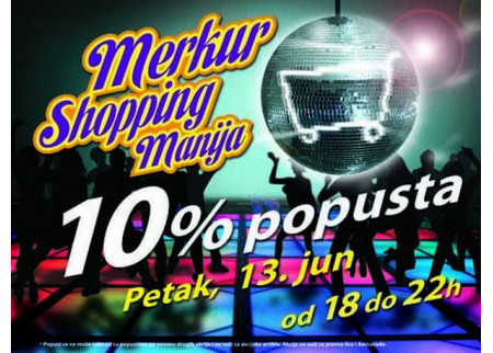 Merkur shopping mania - popust na ceo asortiman