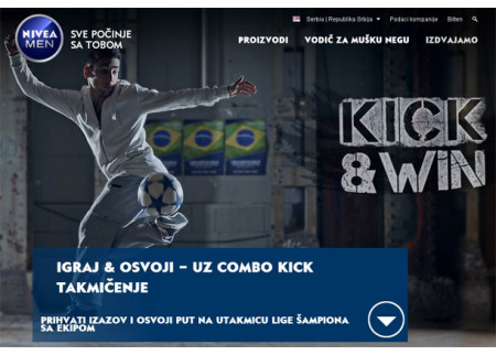 Nivea men kick&win takmičenje