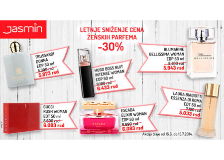 Ženski parfemi na sniženju u Jasminu