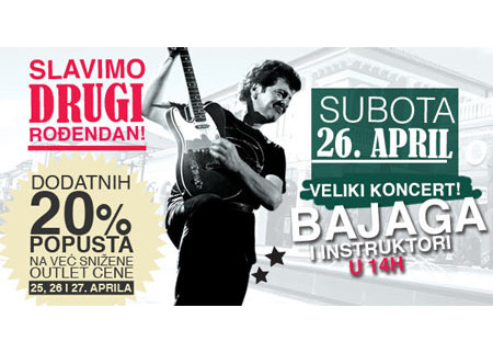 Rođendanski popusti u Fashion Park Outlet Inđija