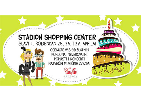 Stadion Shopping Centar rođendanski popusti i zabava
