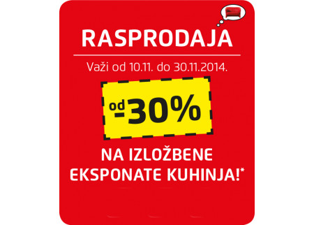 Kika - Rasprodaja na odeljenju kuhinja!