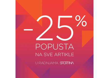 Odvojite vreme za šoping u Sportini!