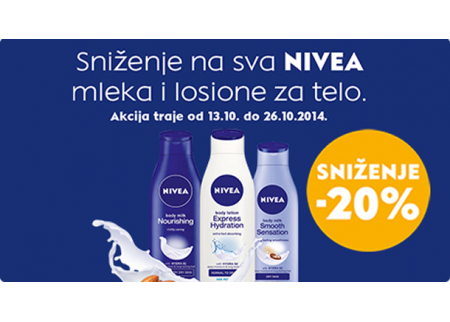 Nivea brine o vašoj koži!