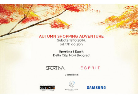 Jesenja šoping avantura u Sportini i Esprit-u u Delta Cityju!