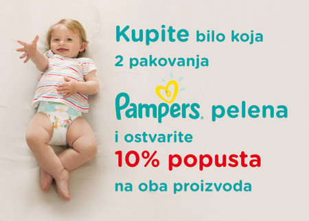 Pampers popust!