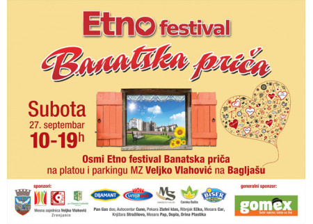 Završen VIII Etno festival Banatska priča 