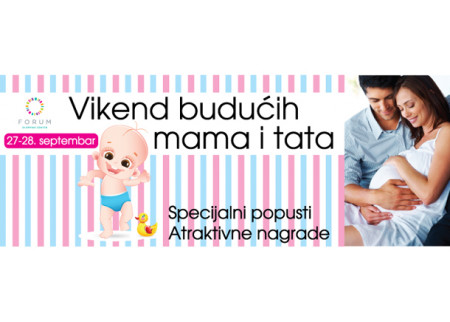 Vikend budućih mama i tata u TC Forum u Nišu