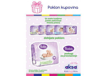 Aksa - Violeta poklon kupovina!