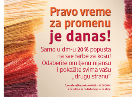 Akcija u DM-u!