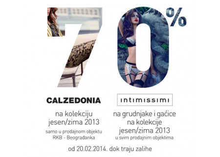 Calzedonia i Intimissimi finalno sniženje