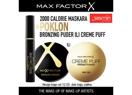 Max Factor i Jasmin te nagrađuju!