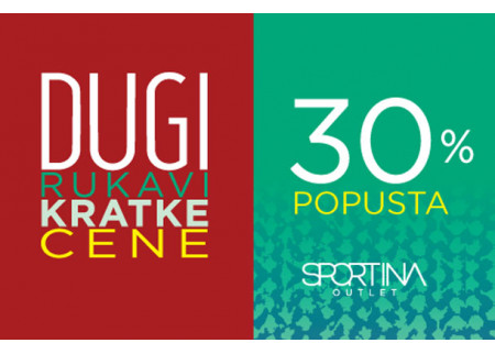 Sportina Outlet - dugi rukavi kratke cene