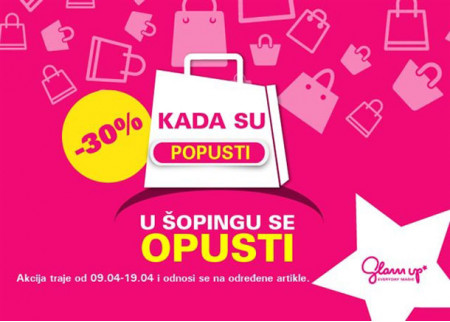 Sniženje u Glam Up-u!