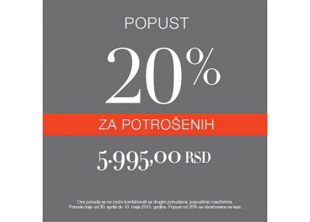 Sniženje u Marks&Spencer prodavnici!