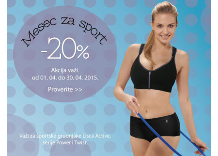 Lisca - Zabavno i aktivno u aprilu 20% povoljnije!