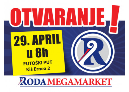 U sredu otvaranje Roda megamarketa!
