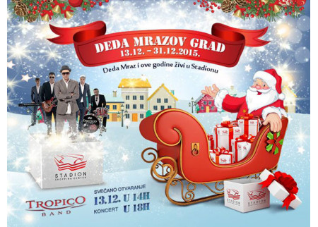 Svečano otvaranje Deda Mrazovog grada