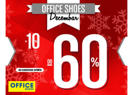 Praznično sniženje u OFFICE SHOES radnjama!