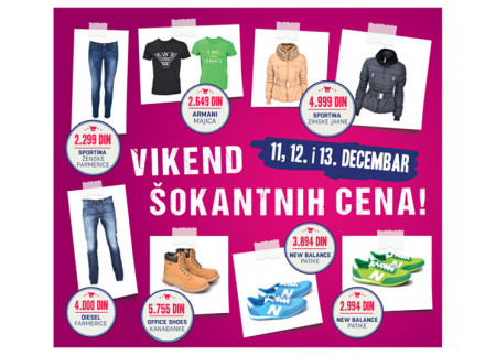 Sutra startuju ŠOK CENE!