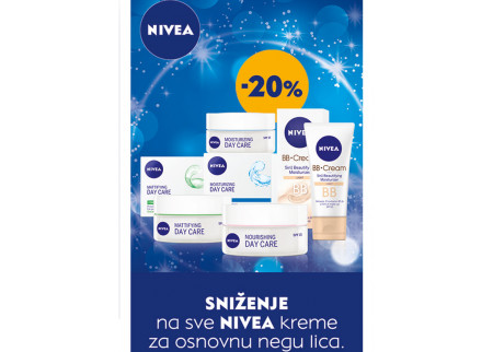 Nivea Vam poklanja sniženje -20%!