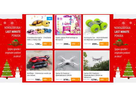 LAST MINUTE ponuda igračaka!