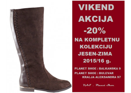 Planet Shoe - Nova vikend akcija!