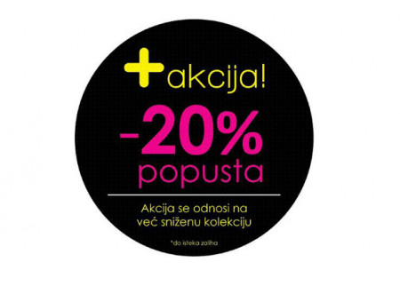 GLAM UP popust na već snižene artikle!