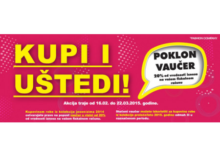 Fashion Company - Poklon vaučer od 20%!