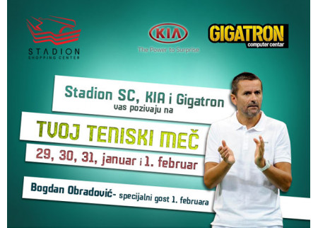 Odigraj Tvoj teniski meč u Stadion SC