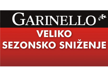 Garinello - Veliko sezonsko sniženje!