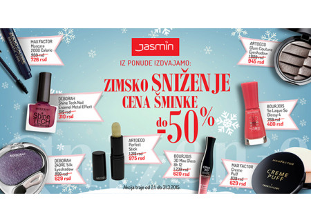 Jasmin - Zimsko sniženje!