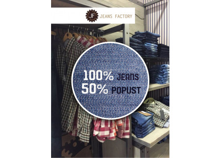Veliko sniženje u butiku JEANS FACTORY!