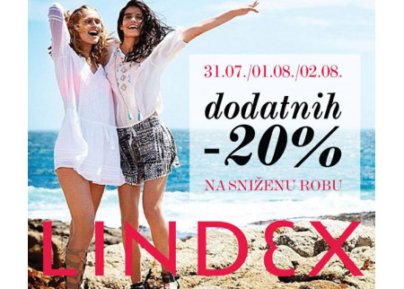 Lindex - 3 dana super popusta!