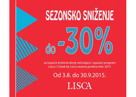 LISCA - Sezonsko sniženje